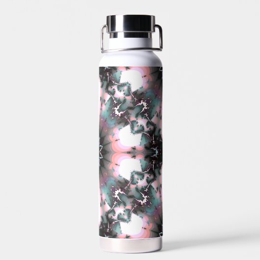 Gothic Frozen Winter Spider Web Waterfles (Achterkant)