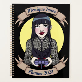Gothic Gamer Girl Planner