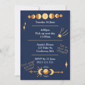 Gothic Gamer Girl Slapepover Kaart (Achterkant)