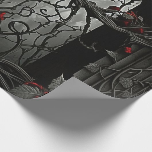 Gothic Garden Cadeaupapier (Hoek)