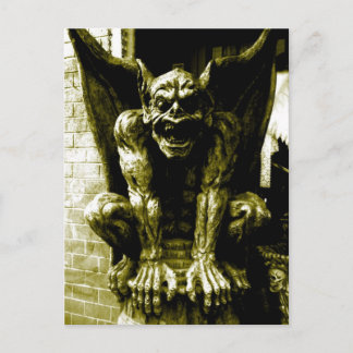 Gothic Gargoyle Briefkaart