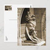 Gothic gargoyle briefkaart (Voorkant / Achterkant)