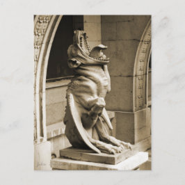 Gothic gargoyle briefkaart
