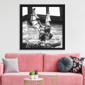 Gothic Gargoyle Canvas Afdruk (Insitu (Woonkamer))