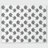 Gothic Gargoyles Cadeaupapier (Vlak)