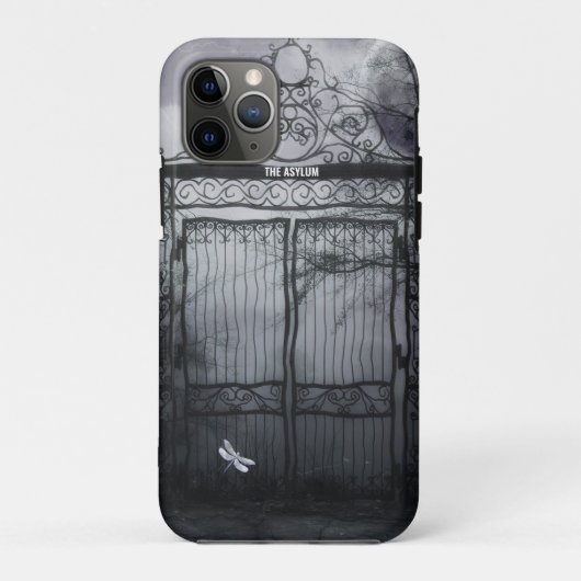 Gothic Gates & Volle Maan Case-Mate iPhone Case (Achterkant)