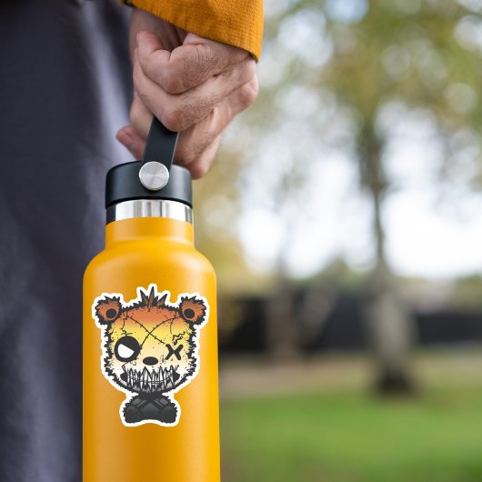 Gothic gay Beer pride vlag gekleurd Beer Sticker