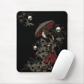 Gothic Geisha Muismat (Met muis)