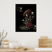 Gothic Geisha Poster (Keuken)