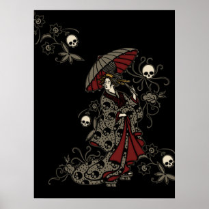 Gothic Geisha Poster