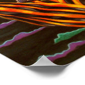 Gothic Genie and Ghost Katten Poster (Hoek)