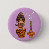 Gothic Genie Button (Voorkant)