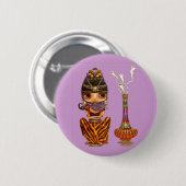 Gothic Genie Button (Voorkant /achterkant)