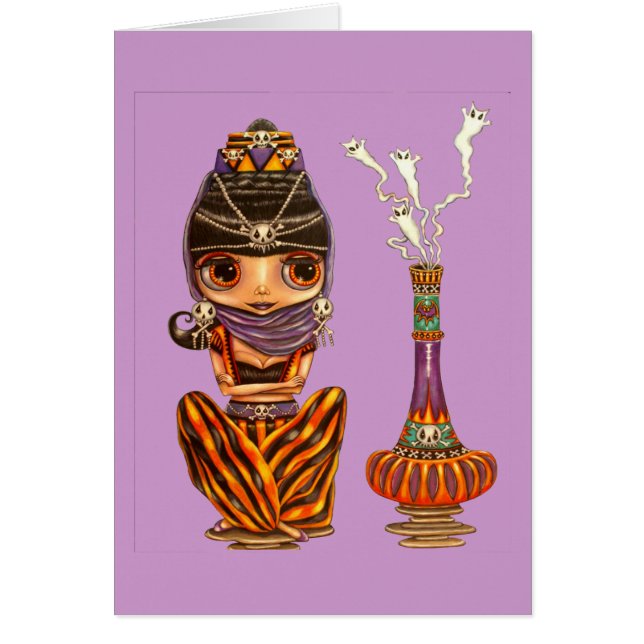 Gothic Genie Card (Voorkant)