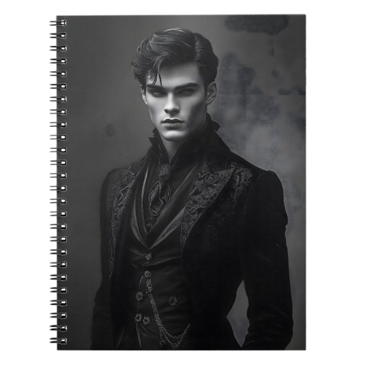 Gothic Gentleman Notitieboek (Voorkant)