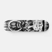 Gothic German Face Persoonlijk Skateboard (Horizontaal)