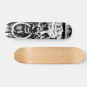 Gothic German Face Persoonlijk Skateboard (Horizontaal)