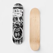 Gothic German Face Persoonlijk Skateboard (Voorkant)
