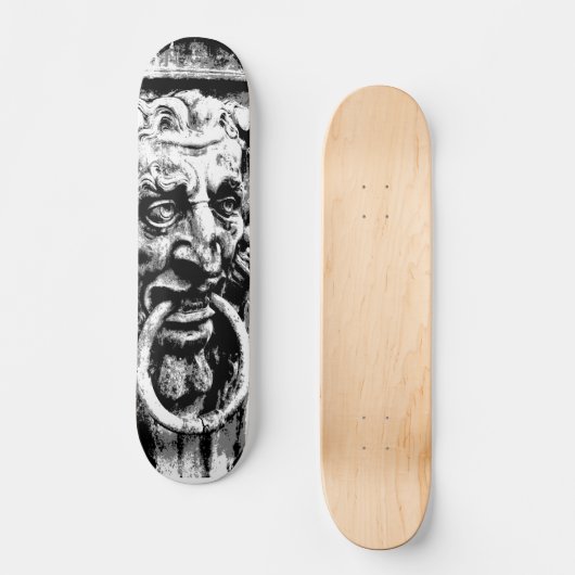 Gothic German Face Persoonlijk Skateboard (Voorkant)