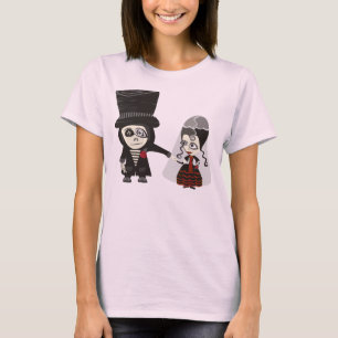 Gothic gewoon getrouwd t-shirt