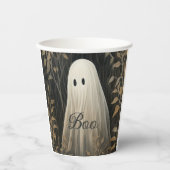 Gothic Ghost Halloween Papieren Bekers (Voorkant)