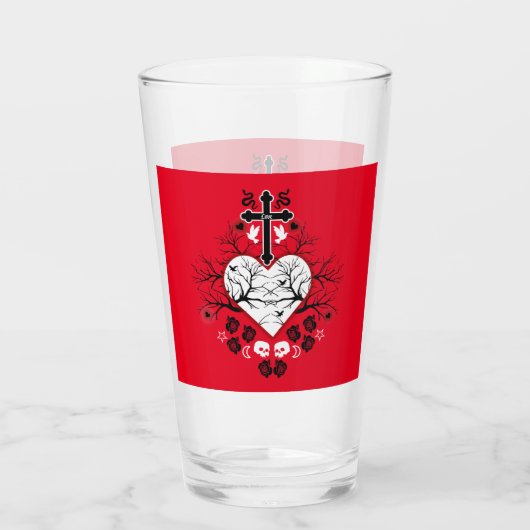 Gothic Gift Accessoires Glas (Achterkant)
