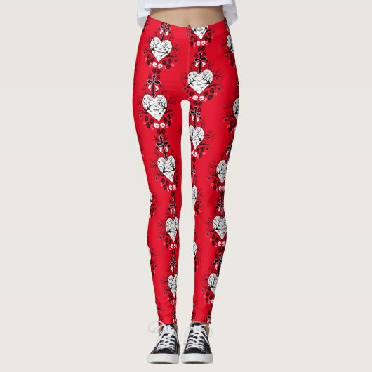 Gothic Gift Accessoires Leggings (Voorkant)