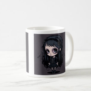 Gothic Girl Classic Mok, 11 oz Koffiemok