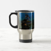 Gothic Girl en Dragon Travel Mug Reisbeker (Links)