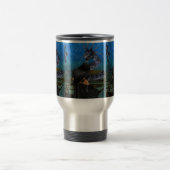 Gothic Girl en Dragon Travel Mug Reisbeker (Center)