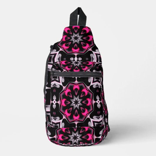 Gothic Girl Geo Star Magic Sling Bag (Voorkant)