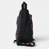 Gothic Girl Geo Star Magic Sling Bag (Achterkant)