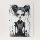 Gothic Girl Jigsaw Puzzel (Verticaal)