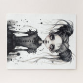 Gothic Girl Jigsaw Puzzel (Horizontaal)