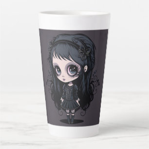 Gothic Girl Latte Mok