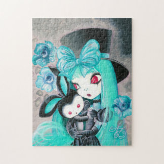 Gothic Girl met Bunny Legpuzzel