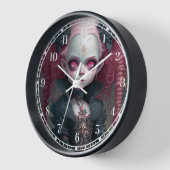 Gothic Girl Pink Black Creepy Cute (Hoek)