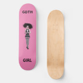 GOTHIC GIRL PINK GIRLS SKATEBOARD (Voorkant)