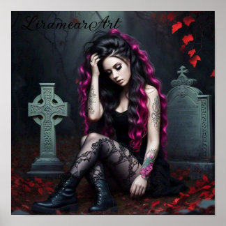 Gothic Girl Poster