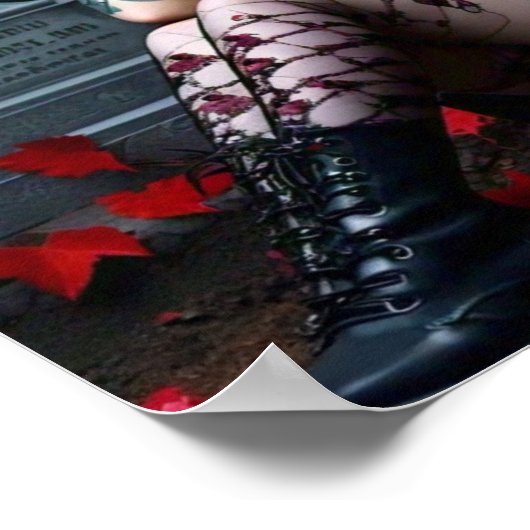 Gothic Girl Poster (Hoek)