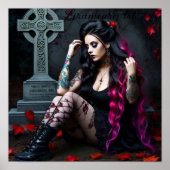 Gothic Girl Poster (Voorkant)
