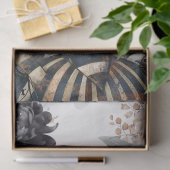 Gothic Girl Vintage Florals & Raven Decoupage Tissuepapier (Geschenk)