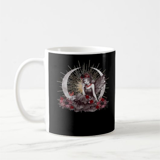 Gothic Girl Whimsigoth Classic Koffiemok (Links)