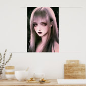 Gothic Girls #001: Enigma onthuld Poster (Keuken)