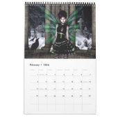 Gothic Girls Art Book Calendar Kalender (Feb 2026)