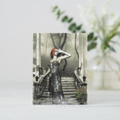 Gothic Girls Dawn benadert briefkaart (Staand voorkant)