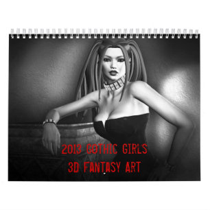 Gothic Girls Fantasy 2013 Agenda Kalender