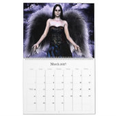 Gothic Girls Fantasy 3D Wall Agenda Kalender (Mar 2027)