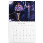 Gothic Girls Fantasy 3D Wall Agenda Kalender (Jan 2027)
