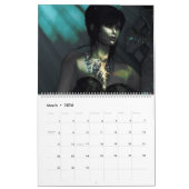 Gothic Girls Fantasy Art Agenda Kalender (Mar 2026)